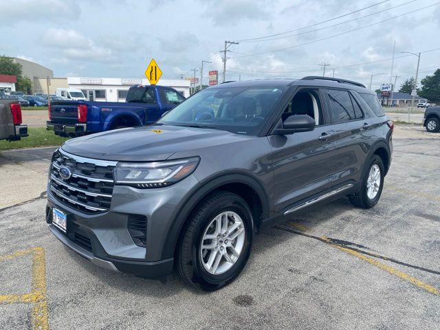 Gray Metallic 2025 Ford Explorer SUV / Crossover All-Wheel Drive Automatic