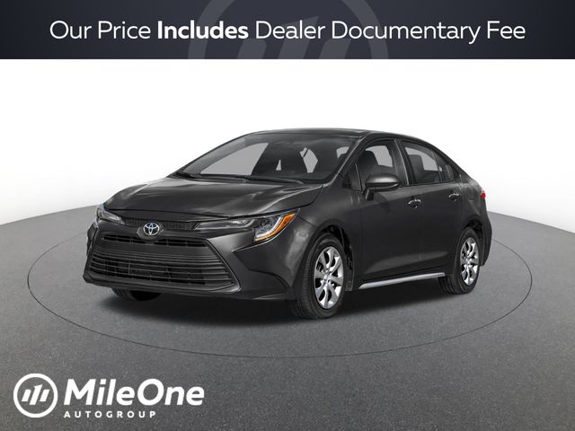 Black 2026 Toyota Corolla Sedan Front-Wheel Drive Continuously Variable Transmission