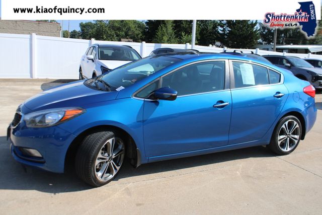 Used 2014 Kia Forte EX with VIN KNAFZ4A8XE5175441 for sale in Quincy, IL