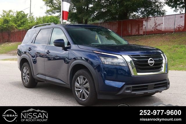 Deep Ocean Blue Pearl 2025 Nissan Pathfinder SUV / Crossover All-Wheel Drive 9-Speed Automatic