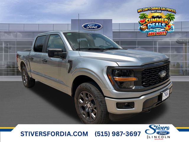 Iconic Silver Metallic 2026 Ford F-150 Pickup Truck Four-Wheel Drive Automatic