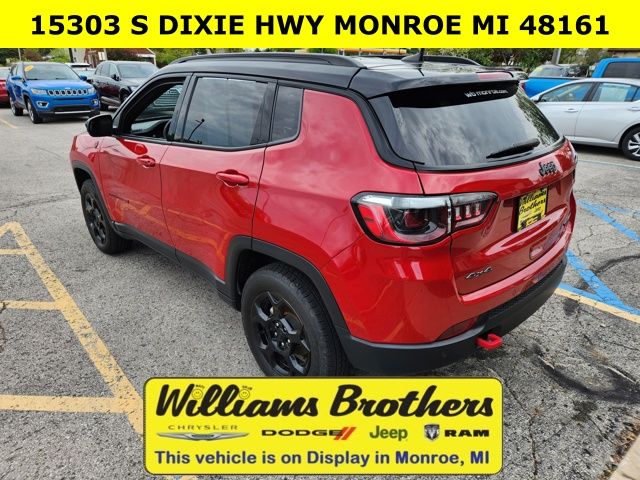 2023 Jeep Compass Trailhawk - Redline Pearlcoat exterior view 5