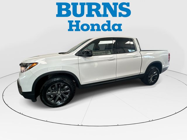 Platinum White Pearl 2026 Honda Ridgeline Pickup Truck All-Wheel Drive 9-Speed Automatic