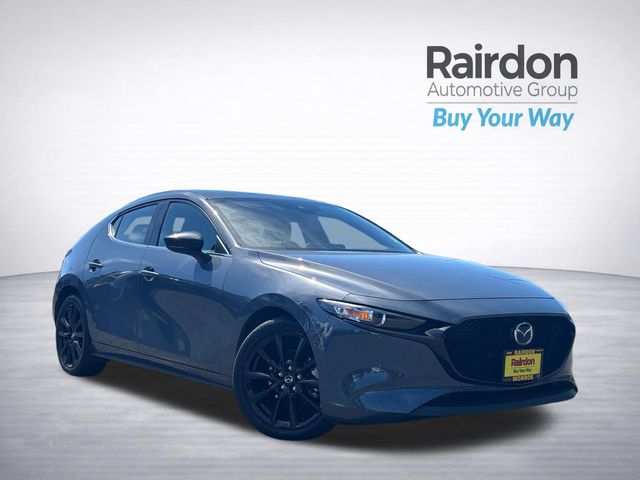 Polymetal Gray Metallic 2023 Mazda MAZDA3 2.5 S Carbon Edition Hatchback AWD Hatchback All-Wheel Drive 6-Speed Automatic