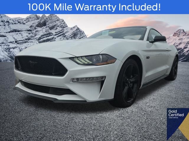 Oxford White 2021 Ford Mustang GT Premium Coupe RWD Coupe Rear-Wheel Drive Automatic