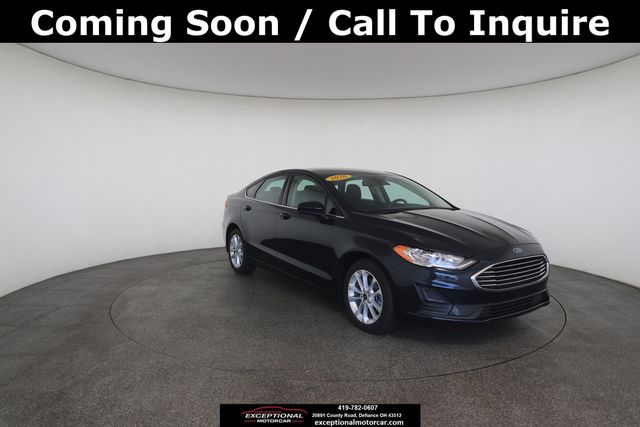 Blue Metallic 2020 Ford Fusion SE FWD Sedan Front-Wheel Drive 6-Speed Automatic