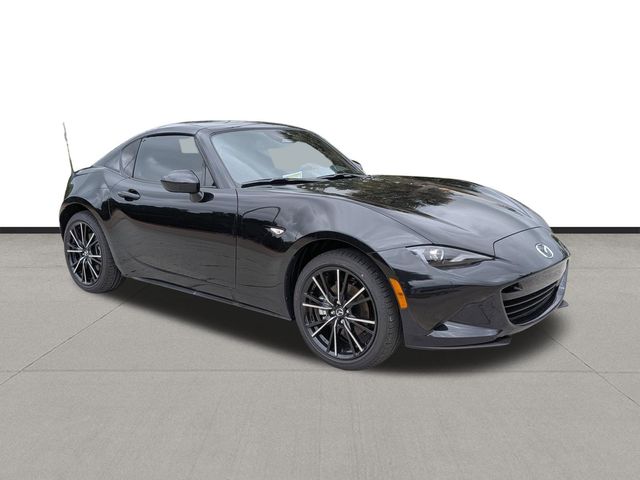 2026 Mazda MX-5 Miata RF Grand Touring Black at Texan Dodge Chrysler Jeep Ram