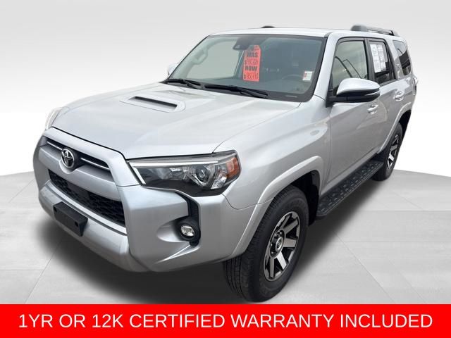 Classic Silver 2024 Toyota 4Runner SUV / Crossover Four-Wheel Drive 5-Speed Automatic