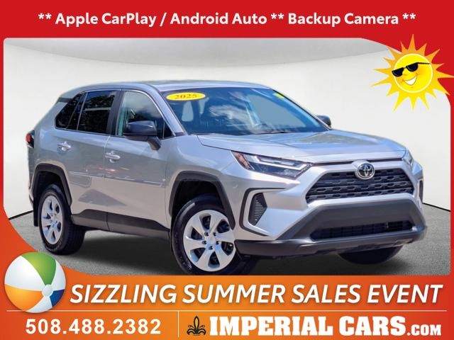 Silver Sky Metallic 2025 Toyota RAV4 SUV / Crossover All-Wheel Drive 8-Speed Automatic