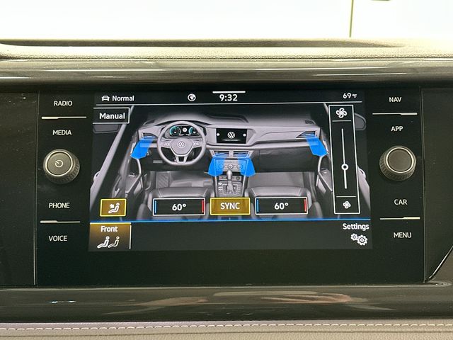 2023 Volkswagen Taos 1.5T SEL Gray at Subaru and VW of Moon Township