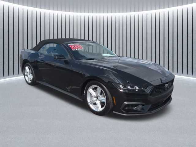 Shadow Black 2026 Ford Mustang Convertible Rear-Wheel Drive Automatic