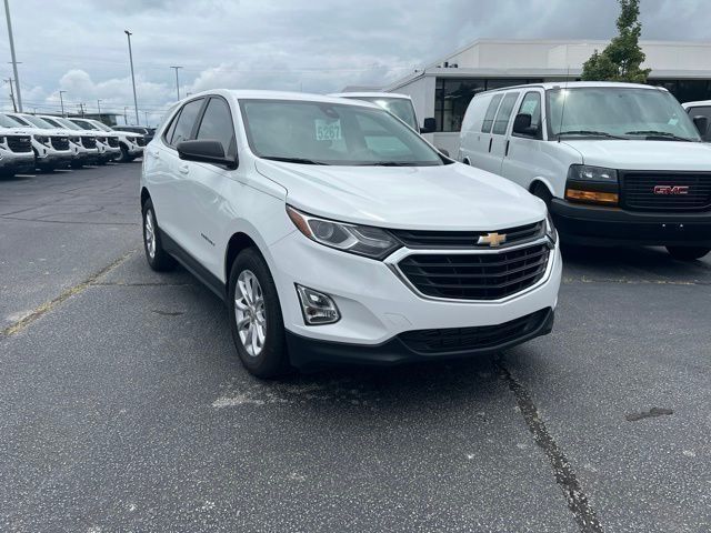 Summit White 2021 Chevrolet Equinox SUV / Crossover Front-Wheel Drive 6-Speed Automatic Overdrive
