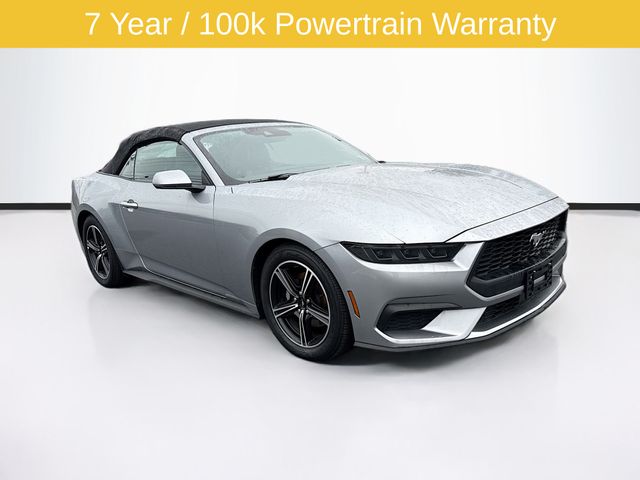 Silver Metallic 2025 Ford Mustang Convertible Rear-Wheel Drive Automatic