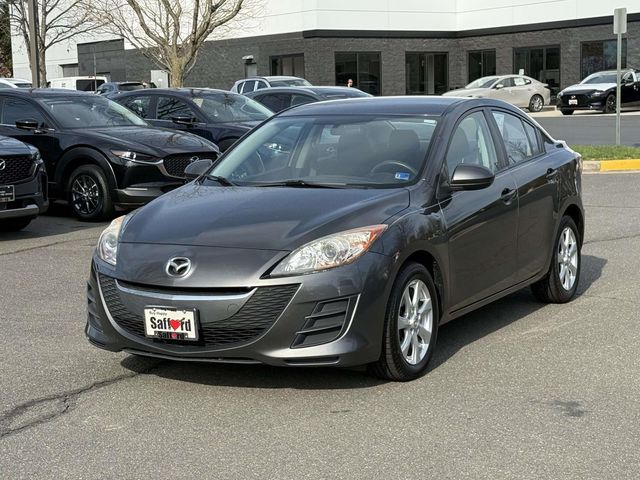 Gray (Graphite Mica) 2010 Mazda MAZDA3 i Touring Sedan Front-Wheel Drive 5-Speed Automatic