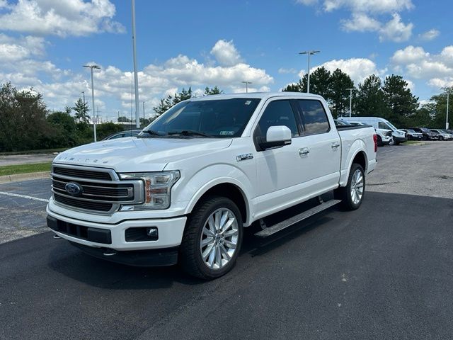 White 2018 Ford F-150 Pickup Truck Four-Wheel Drive Automatic