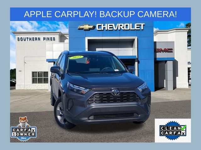 Gray 2022 Toyota RAV4 XLE AWD SUV / Crossover All-Wheel Drive 8-Speed Automatic