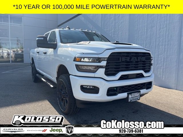 Bright White Clearcoat 2026 RAM 2500 Pickup Truck Four-Wheel Drive 8-Speed Automatic