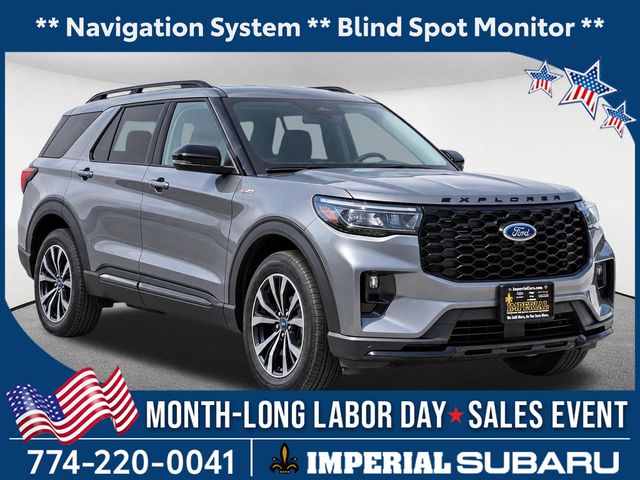 Carbonized Gray Metallic 2026 Ford Explorer SUV / Crossover All-Wheel Drive Automatic