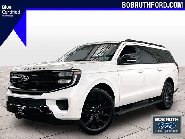2025 Ford Expedition Max Platinum White at Bob Ruth Ford