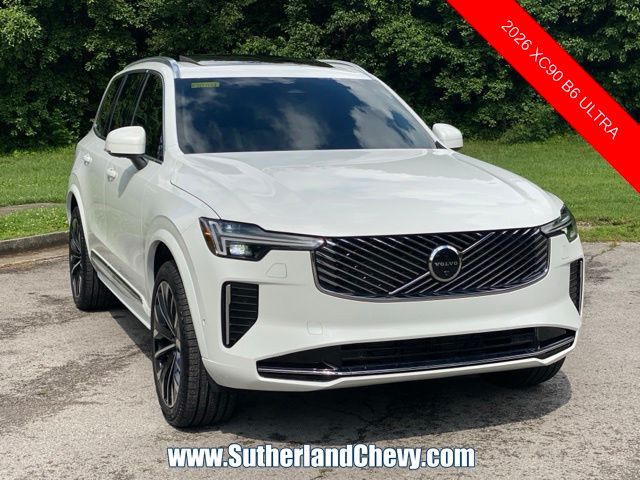 Crystal White Pearl 2026 Volvo XC90 SUV / Crossover All-Wheel Drive Automatic