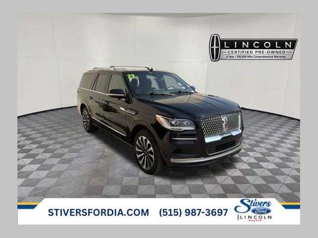 Black Metallic 2023 Lincoln Navigator SUV / Crossover Four-Wheel Drive Automatic