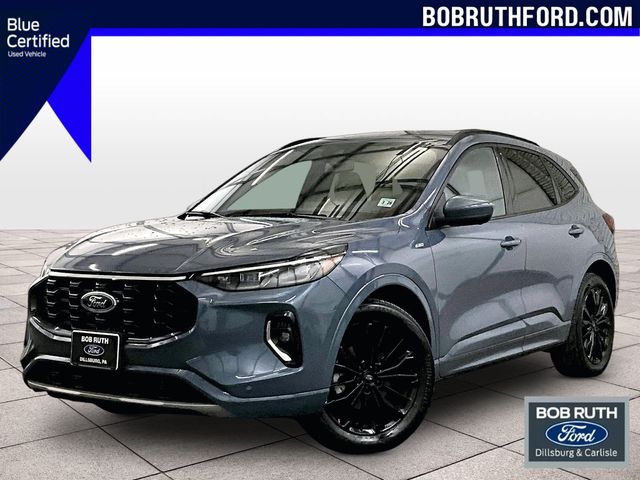 2023 Ford Escape ST-Line Elite Blue at Phil Fitts Ford
