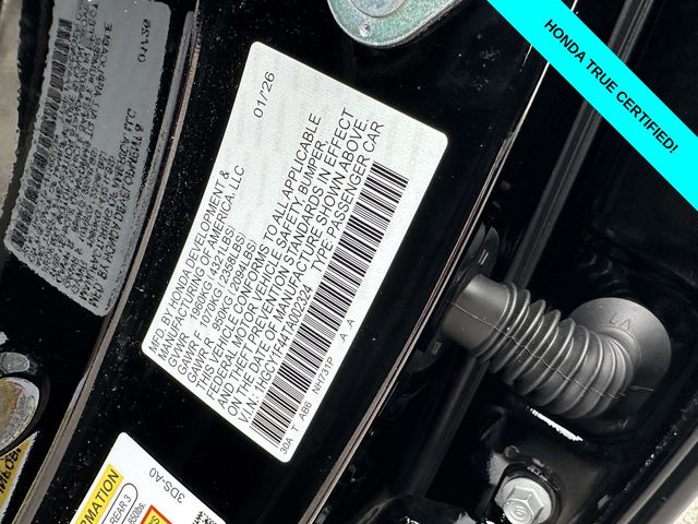 Certified Used 2026 Black Honda SE image 30