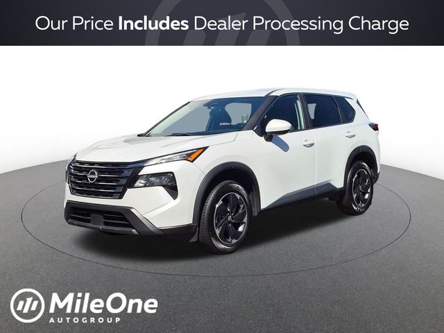 White Pearl 2024 Nissan Rogue SUV / Crossover All-Wheel Drive Continuously Variable Transmission