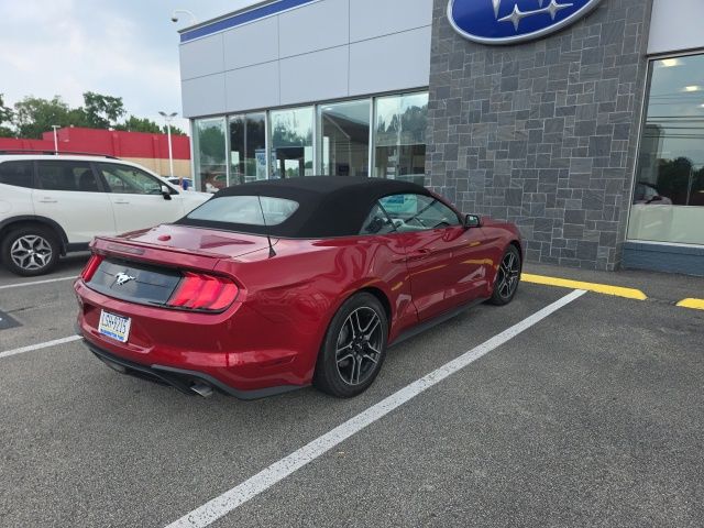 Red Metallic 2020 Ford Mustang Convertible Rear-Wheel Drive Automatic