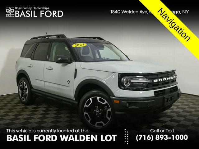 Cactus Gray 2024 Ford Bronco Sport SUV / Crossover All-Wheel Drive 8-Speed Automatic