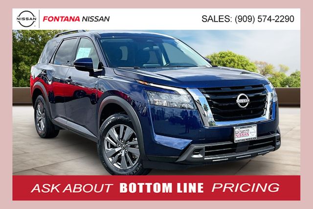 Deep Ocean Blue Pearl 2024 Nissan Pathfinder SUV / Crossover Front-Wheel Drive 9-Speed Automatic