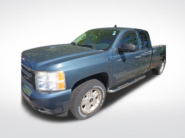 Blue Granite Metallic 2009 Chevrolet Silverado 1500 Pickup Truck Four-Wheel Drive 4-Speed Automatic Overdrive