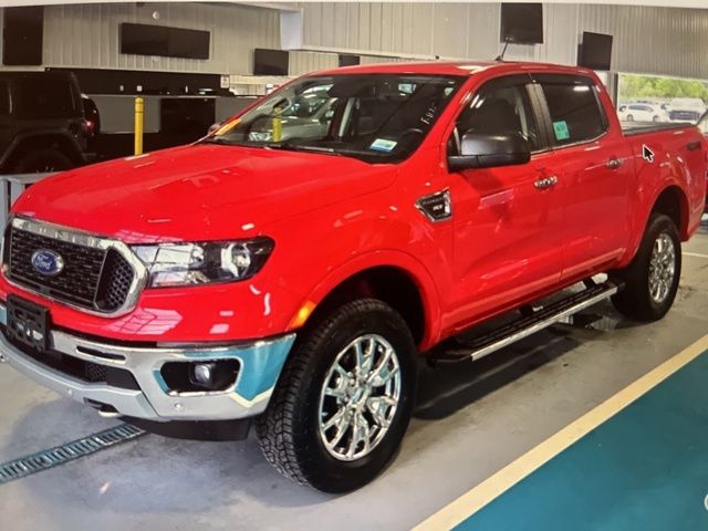 Race Red 2023 Ford Ranger XLT SuperCrew 4WD Pickup Truck Four-Wheel Drive Automatic