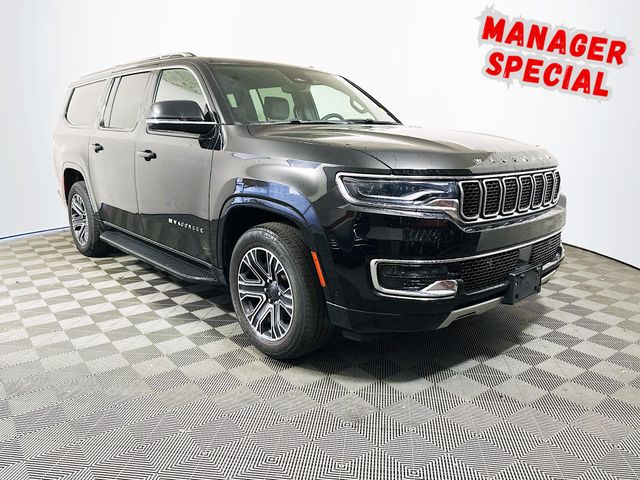 Diamond Black Crystal Pearlcoat 2024 Jeep Wagoneer L Series II RWD SUV / Crossover 4X2 8-Speed Automatic