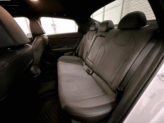 2023 Hyundai Elantra N Line White at Klick Lewis Buick Chevrolet