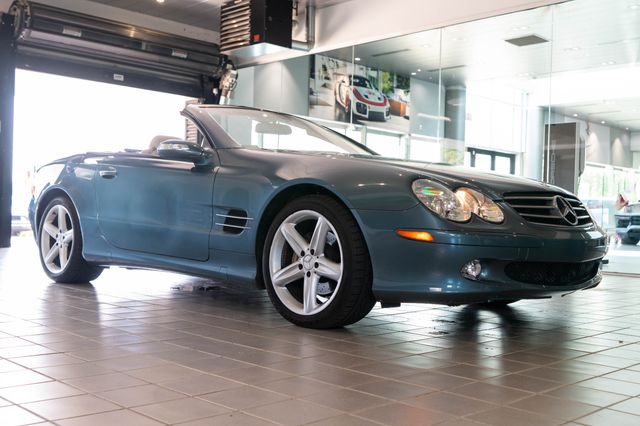 Aegean Blue 2006 Mercedes-Benz SL-Class Convertible Rear-Wheel Drive 7-Speed Automatic Overdrive