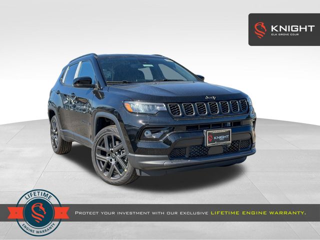 Diamond Black Crystal Pearlcoat 2026 Jeep Compass SUV / Crossover Four-Wheel Drive 8-Speed Automatic