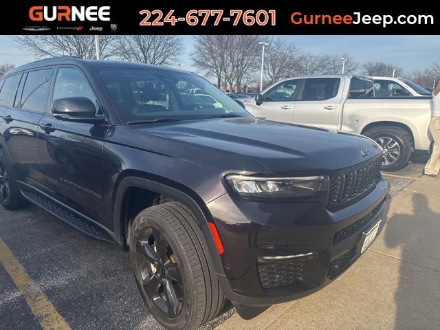 Ember Pearlcoat 2022 Jeep Grand Cherokee L Limited 4WD SUV / Crossover Four-Wheel Drive 8-Speed Automatic