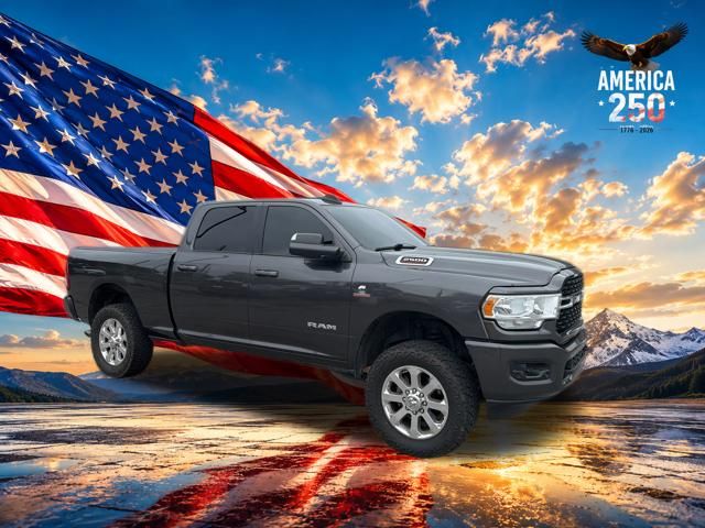 Gray (Granite Crystal Metallic Clearcoat) 2022 RAM 2500 Pickup Truck Four-Wheel Drive 6-Speed Automatic