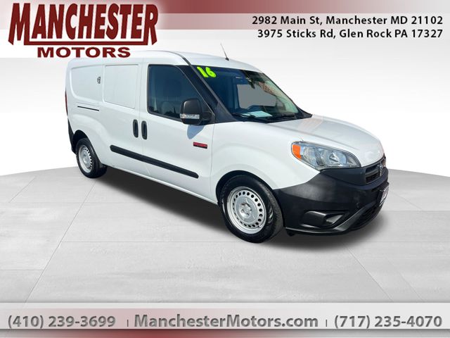Bright White 2016 RAM ProMaster City Tradesman Cargo Van Van Front-Wheel Drive 9-Speed Automatic