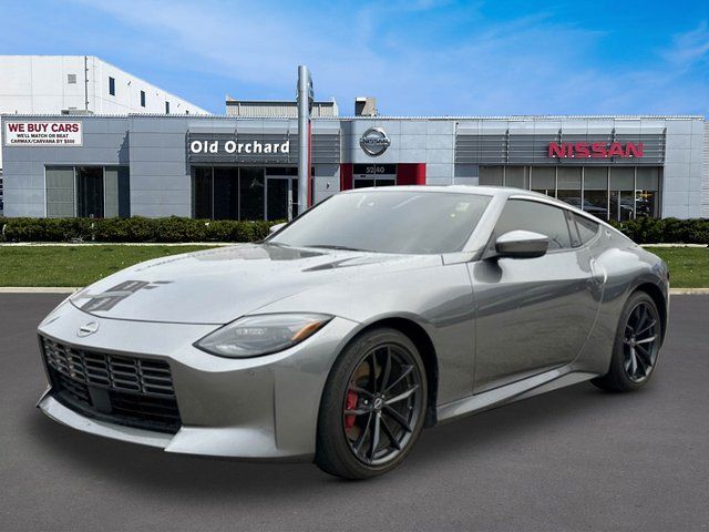 Gray (Gun Metallic) 2024 Nissan Z Performance RWD Coupe Rear-Wheel Drive 9-Speed Automatic