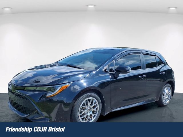 Midnight Black Metallic 2021 Toyota Corolla Hatchback Hatchback Front-Wheel Drive Continuously Variable Transmission