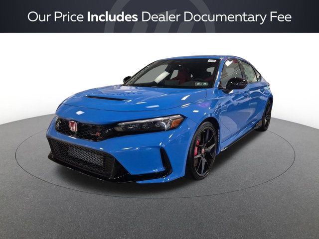 Boost Blue Pearl 2026 Honda Civic Type R Hatchback Front-Wheel Drive 6-Speed Manual