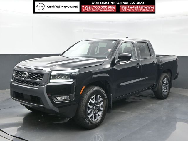 Super Black 2025 Nissan Frontier Pickup Truck 4X2 9-Speed Automatic Overdrive