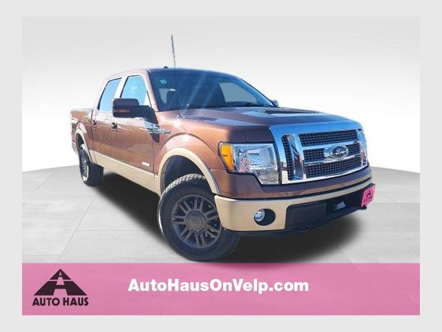 Brown 2012 Ford F-150 Pickup Truck Four-Wheel Drive 6-Speed Automatic
