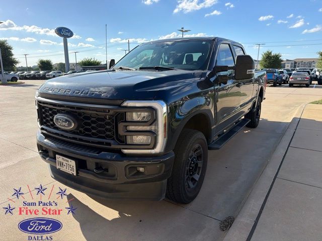 Antimatter Blue Metallic 2024 Ford F-250 Super Duty XL Crew Cab 4WD Pickup Truck Four-Wheel Drive Automatic