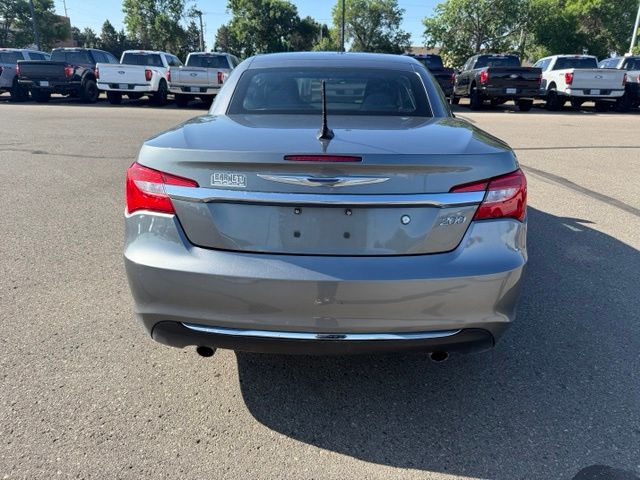 2013 Tungsten Metallic Clearcoat Chrysler 200 Limited FWD Convertible