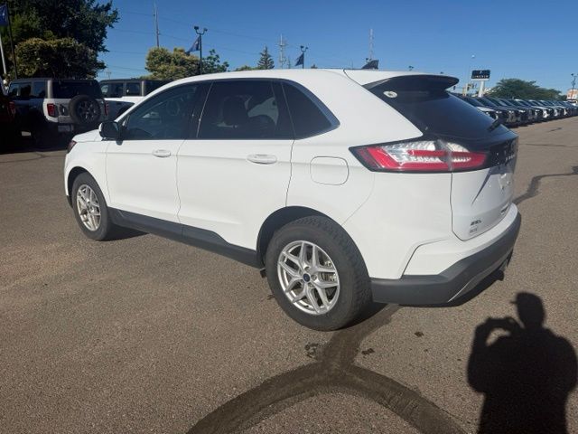 2022 Oxford White Ford Edge SEL AWD SUV