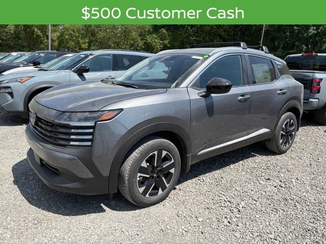 Gray (Gun Metallic) 2026 Nissan Kicks SUV / Crossover All-Wheel Drive Continuously Variable Transmission
