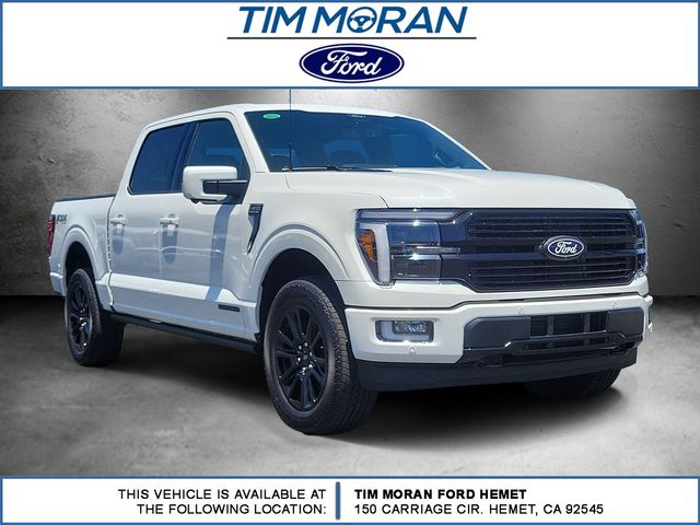 White Metallic 2026 Ford F-150 Pickup Truck Four-Wheel Drive Automatic